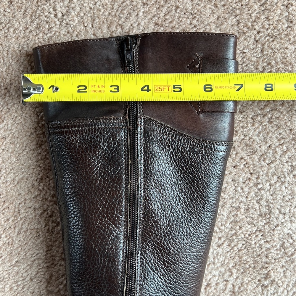 Aldo Brown Textured “Prettner” Riding Boot - Picture 12 of 14